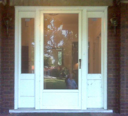 Entry door before